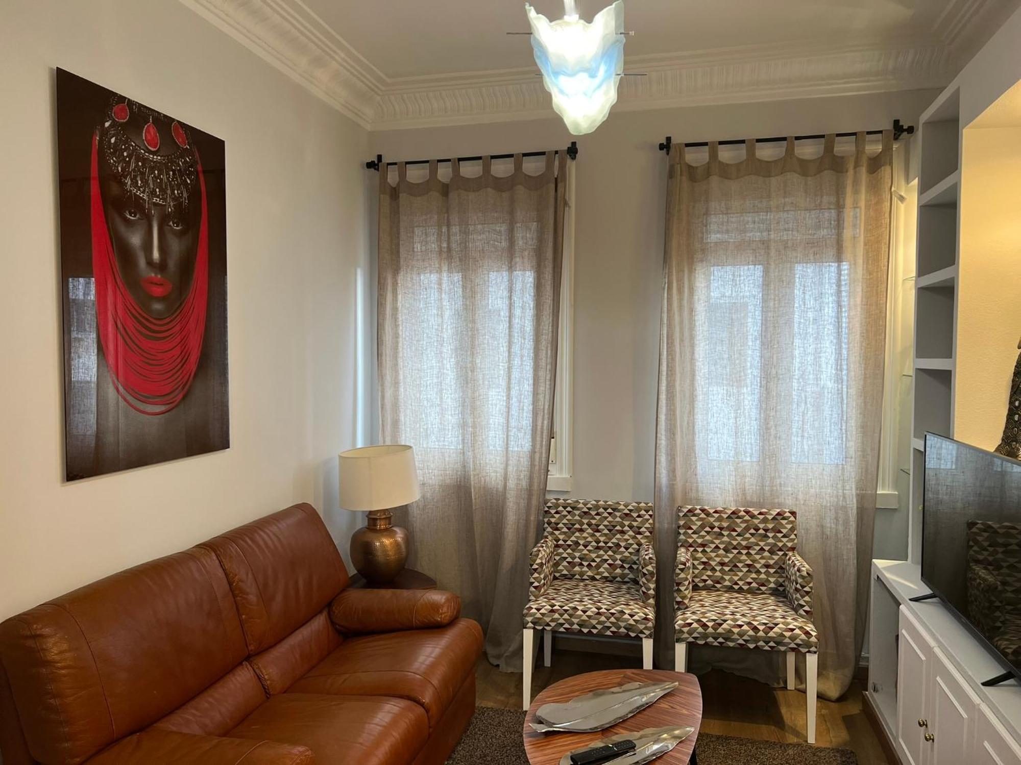 Amplio Y Centrico Piso Con Patio. Apartment A Coruna Exterior photo